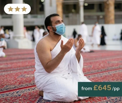 7 Nights 3 Star Umrah Package